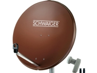 Schwaiger SPI9962SET2 SAT-Anlage ohne Receiver Anzahl der Teilnehmer: 2 80 cm von Schwaiger
