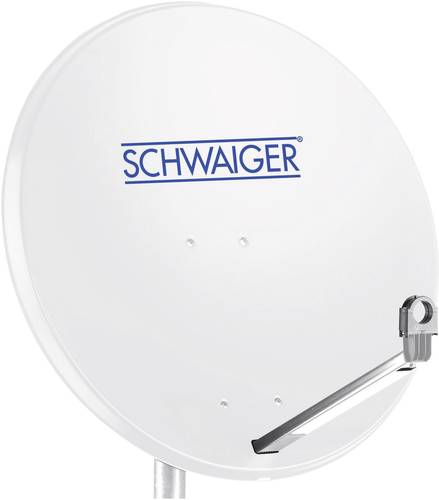Schwaiger SPI998.0 SAT Antenne 75cm Reflektormaterial: Aluminium Hellgrau von Schwaiger