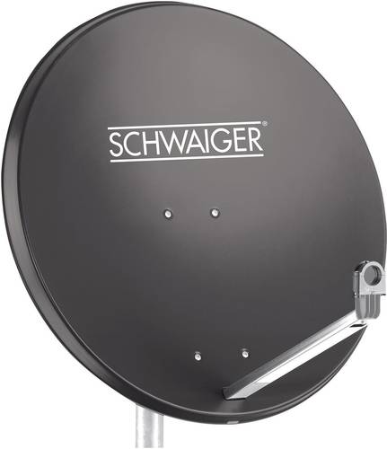 Schwaiger SPI998.1 SAT Antenne 75cm Reflektormaterial: Aluminium Anthrazit von Schwaiger