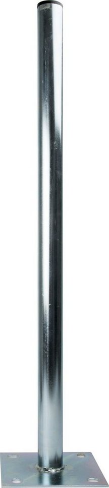 Schwaiger SSF738 001 SAT-Halterung, (Länge 0,7m, Durchmesser 38mm, silber) von Schwaiger