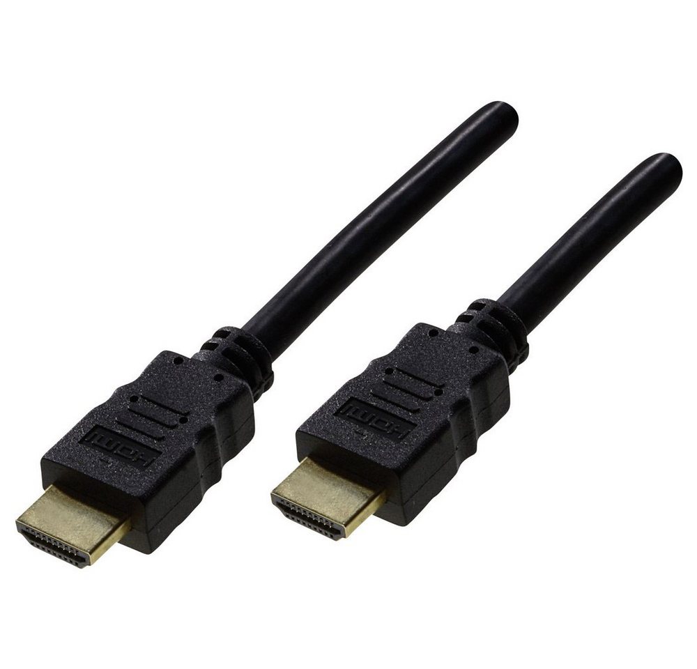 Schwaiger Schwaiger HDMI Anschlusskabel HDMI-A Stecker, HDMI-A Stecker 0.70 m Sc HDMI-Kabel, (70.00 cm) von Schwaiger