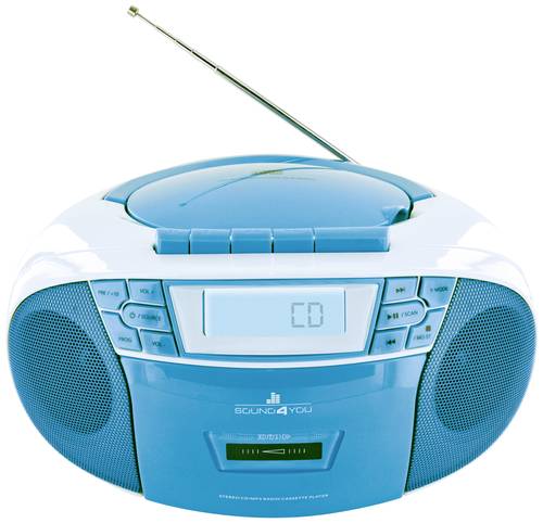 Schwaiger Sound4You CD-Radio UKW, AM, FM CD, UKW Blau Schwaiger Sound4You CD-Radio UKW, AM, FM CD, UKW Blau von Schwaiger