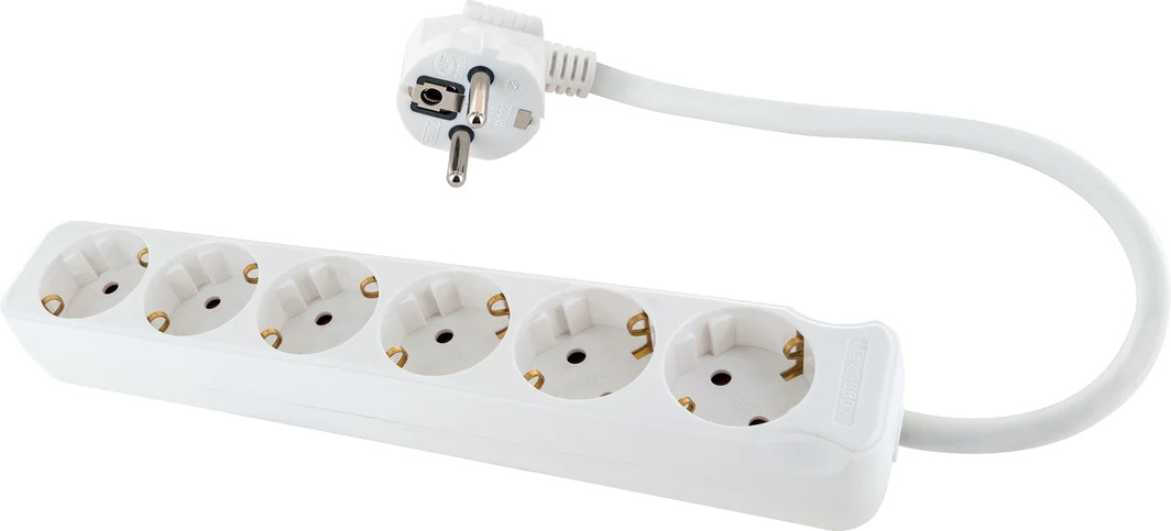 Schwaiger Steckdosenleiste 6xSchuko, 1,4m weiß Schwaiger Steckdosenleiste 6xSchuko, 1,4m weiß von Schwaiger