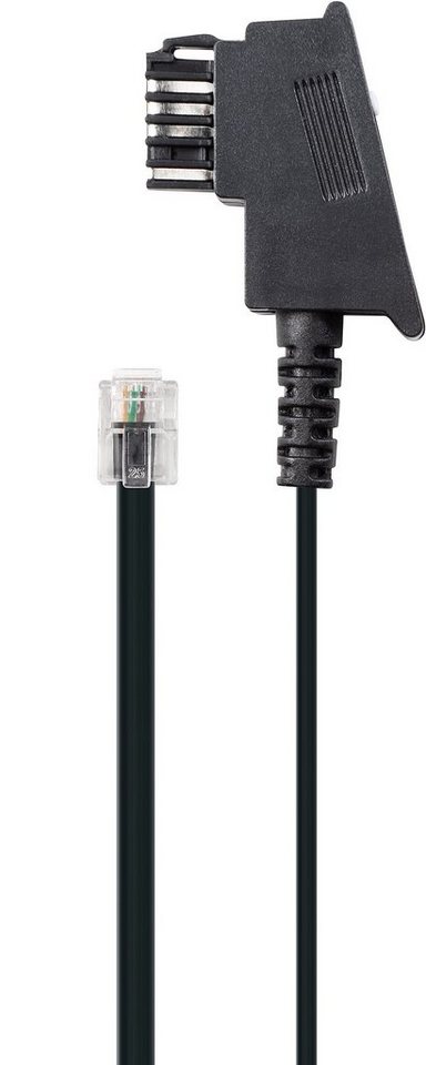 Schwaiger TAL8523 031 Telefonkabel, TST Stecker, RJ11 Stecker, (600 cm) von Schwaiger