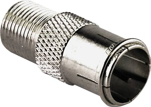 Schwaiger UEST9350531 F-Quick Adapter Anschlüsse: F-Quick-Stecker, F-Buchse 1St. von Schwaiger