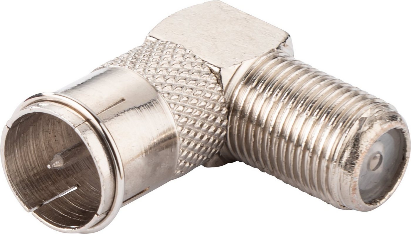 Schwaiger UEST9360 531 TV-Adapter F-Quick Stecker zu F-Buchse, mit Quick-Stecksystem, 90° Winkel Schwaiger UEST9360 531 TV-Adapter F-Quick Stecker zu F-Buchse, mit Quick-Stecksystem, 90° Winkel von Schwaiger