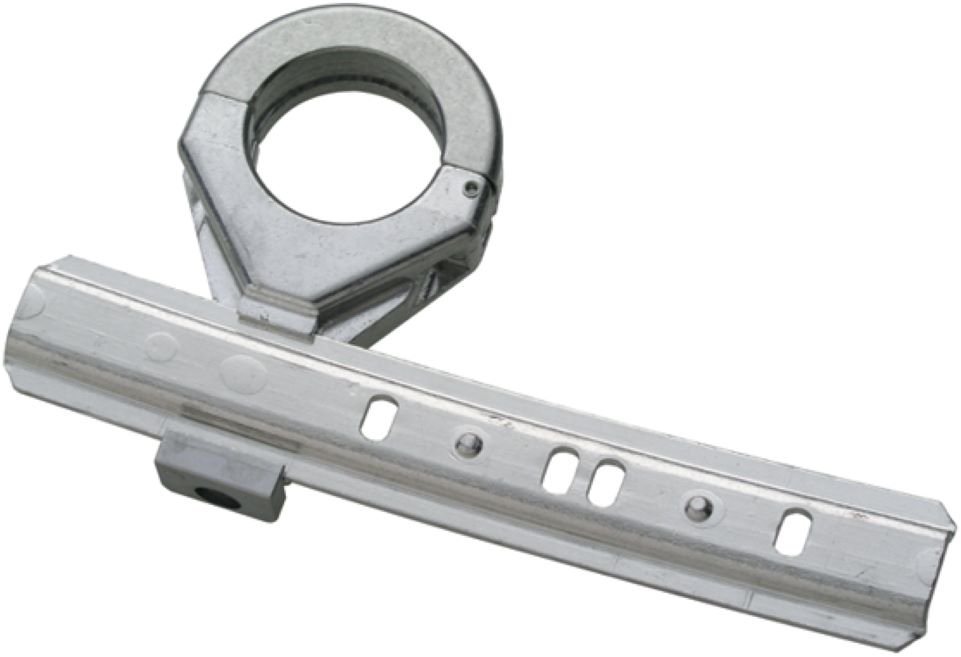 Schwaiger UHA100X 041 SAT-Halterung, (Multifeedhalterung, Erweiterung bestehender LNB Halterung, hellgrau) von Schwaiger