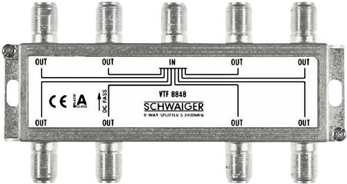 Schwaiger VTF8848 SAT-Verteiler 8-fach 5 - 2400MHz von Schwaiger