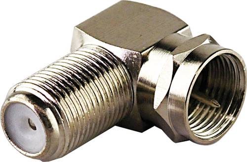 Schwaiger WAD8321531 F-Winkeladapter Anschlüsse: F-Stecker, F-Buchse 2St. von Schwaiger