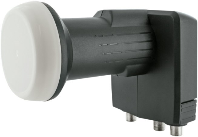 Unicable Quad LNB (4+2 TN) anthrazit von Schwaiger
