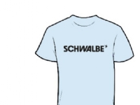 SCHWALBE Schwalbe T-Shirt Sky Blue S Women von Schwalbe