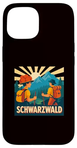 Schwarzwald I Bollenhut Wandern Motiv für Schwarzwälder Hülle für iPhone 15 Schwarzwald I Bollenhut Wandern Motiv für Schwarzwälder Hülle für iPhone 15 von Schwarzwaldmädel Bergsteiger Black Geschenkidee