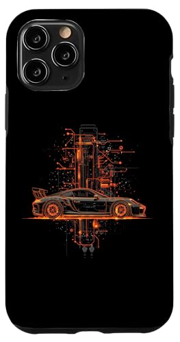 Sci Fi Auto Cars Co. - JDM Japanese Car Art Hülle für iPhone 11 Pro, Schutzhülle aus Polycarbonat und TPU, Rennsport-Design (JDM-Ära) Sci Fi Auto Cars Co. - JDM Japanese Car Art Hülle für iPhone 11 Pro, Schutzhülle aus Polycarbonat und TPU, Rennsport-Design (JDM-Ära) von Sci Fi Auto Cars Co. - JDM Japanese Car Art