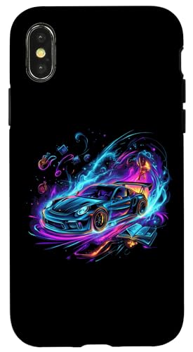 Hülle für iPhone X/XS GT3 RS Car Drifting JDM im Arcane Drift Master Magic-Stil Hülle für iPhone X/XS GT3 RS Car Drifting JDM im Arcane Drift Master Magic-Stil von Sci Fi Auto Cars Co. - JDM Japanese Car Art