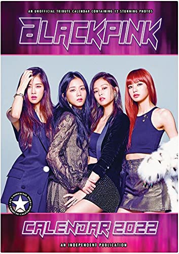 Blackpink Tribute 2022 Großer Wandkalender (A3) Postergröße von Scificollector