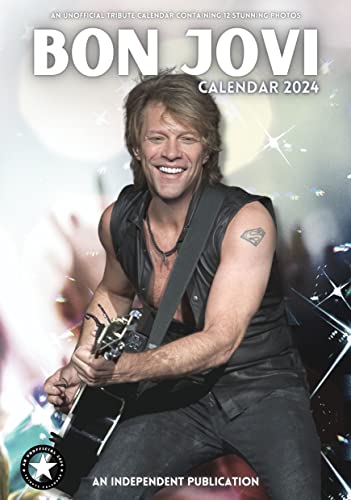 Bon Jovi Wandkalender 2024, A3, Postergröße von Scificollector