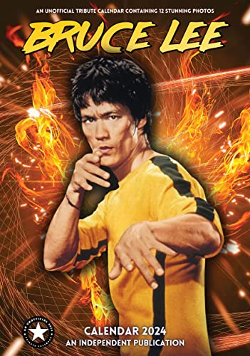 Bruce Lee Wandkalender 2024, A3, Postergröße von Scificollector