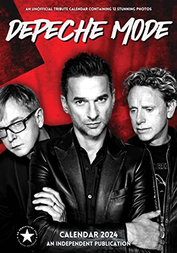 Depeche Mode A3 Poster Größe Wandkalender 2024 von Scificollector