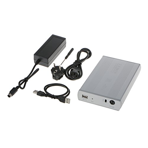 'Generic 3.5 USB 2.0 Case Behälter Handy Externe Festplatten SATA HDD Box mit Kabel von Sconosciuto