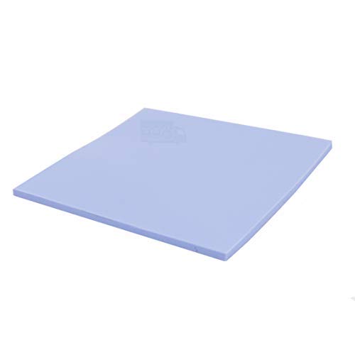 HALNZIYE 1 Stück Thermo-Pad 100 x 100 x 1,5 mm Blau 32F PT03 Blau > 4 W/m-K Temperaturbereich -40 +250 °C Thermo-Silikon-Pad Thermoleitend Kühlung von Sconosciuto