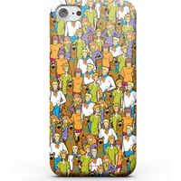 Scooby Doo Character Pattern Smartphone Hülle für iPhone und Android - Samsung S10 - Snap Hülle Matt von Scooby Doo