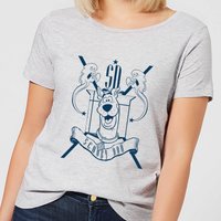 Scooby Doo Coat Of Arms Women's T-Shirt - Grey - 3XL von Scooby Doo