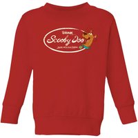 Scooby Doo Cola Kids' Sweatshirt - Red - 3-4 Jahre von Original Hero