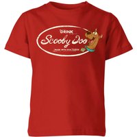 Scooby Doo Cola Kids' T-Shirt - Red - 11-12 Jahre von Original Hero