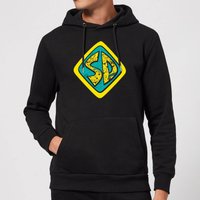 Scooby Doo Emblem Hoodie - Black - S von Scooby Doo