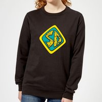 Scooby Doo Emblem Women's Sweatshirt - Black - XL von Scooby Doo