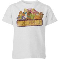 Scooby Doo Groovy Gang Kids' T-Shirt - Grey - 11-12 Jahre von Scooby Doo