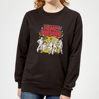 Scooby Doo Heavy Meddle Women's Sweatshirt - Black - M von Scooby Doo
