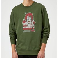 Scooby Doo Like, Groovy Man Sweatshirt - Forest Green - XL von Original Hero