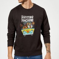 Scooby Doo Mystery Machine Heavy Metal Sweatshirt - Black - M von Scooby Doo