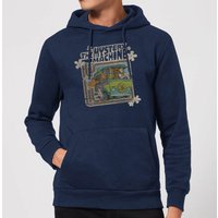 Scooby Doo Mystery Machine Psychedelic Hoodie - Navy - M von Scooby Doo