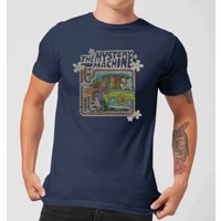 Scooby Doo Mystery Machine Psychedelic Men's T-Shirt - Navy - S von Scooby Doo