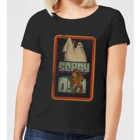 Scooby Doo Retro Ghostie Women's T-Shirt - Black - S von Scooby Doo