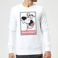 Scooby Doo Ruh-Roh! Sweatshirt - White - S von Scooby Doo