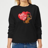 Scooby Doo Ruv Is In The Air Women's Sweatshirt - Black - L von Scooby Doo