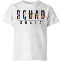 Scooby Doo Squad Goals Kids' T-Shirt - White - 11-12 Jahre von Scooby Doo