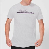 Scooby Doo Those Meddling Kids Retro Men's T-Shirt - Grey - XS von Scooby Doo