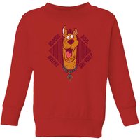 Scooby Doo Where Are You? Kids' Sweatshirt - Red - 5-6 Jahre von Original Hero