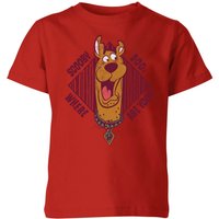 Scooby Doo Where Are You? Kids' T-Shirt - Red - 5-6 Jahre von Scooby Doo