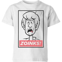 Scooby Doo Zoinks! Kids' T-Shirt - White - 11-12 Jahre von Scooby Doo