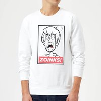 Scooby Doo Zoinks! Sweatshirt - White - L von Scooby Doo