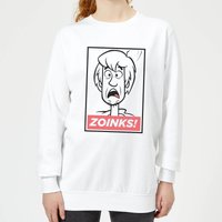 Scooby Doo Zoinks! Women's Sweatshirt - White - XS von Scooby Doo