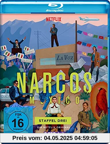 NARCOS: MEXICO - Staffel 3 [Blu-ray] von Scoot McNairy