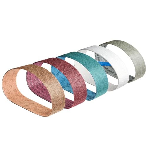 5er Set 3M Scotch Brite Schleifband Vliesband SC-BL für Rohrbandschleifer Schleifmaschinen alle Körnungen grob - polieren | 30 x 533 mm 5er Set 3M Scotch Brite Schleifband Vliesband SC-BL für Rohrbandschleifer Schleifmaschinen alle Körnungen grob - polieren | 30 x 533 mm von Score Abrasives
