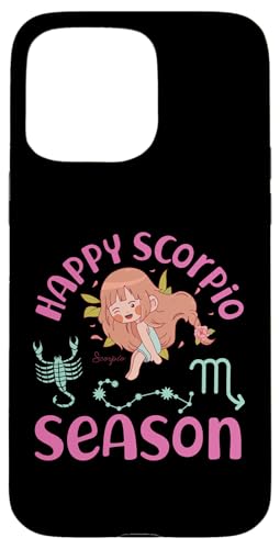 Skorpion Sternzeichen: Happy Scorpio Season Hülle für iPhone 15 Pro Max Skorpion Sternzeichen: Happy Scorpio Season Hülle für iPhone 15 Pro Max von Scorpio Zodiac Sign Designs For Women