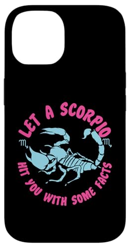 Skorpion Sternzeichen: Lassen Sie sich einen Skorpion mit einigen Fakten treffen Hülle für iPhone 14 von Scorpio Zodiac Sign Designs For Women